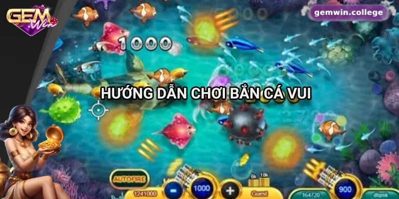 Khám Phá Bắn Cá Vui Gemwin: Cách Chơi Và Bí Kíp Thắng Lớn Hướng dẫn cách chơi bắn cá vui cơ bản